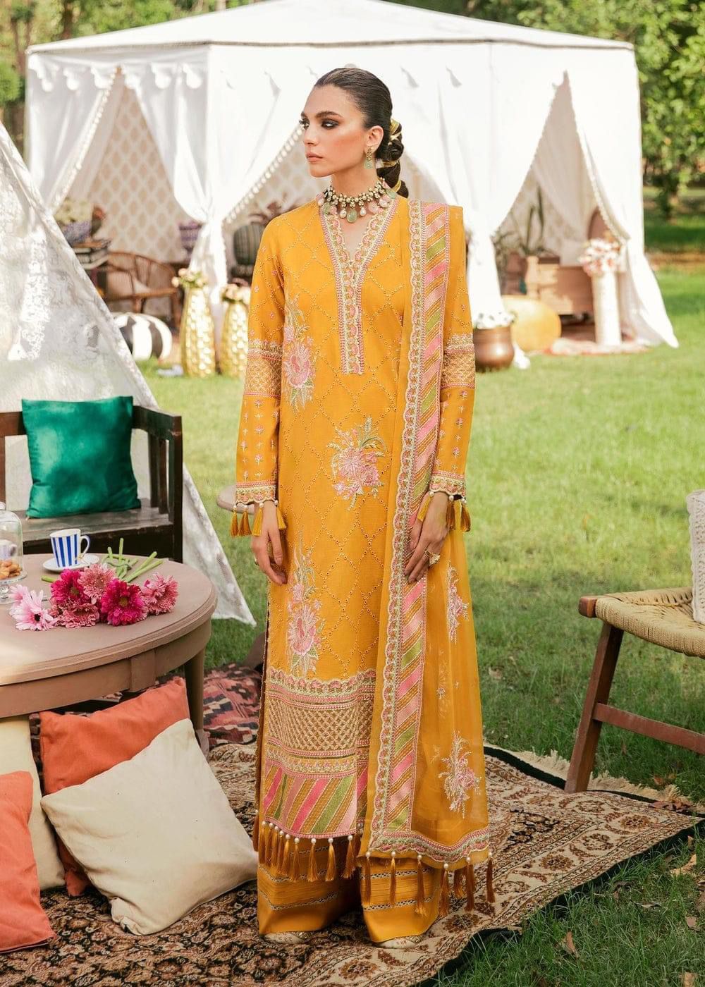 AFROZEH 3 piece Lawn Unstitched
