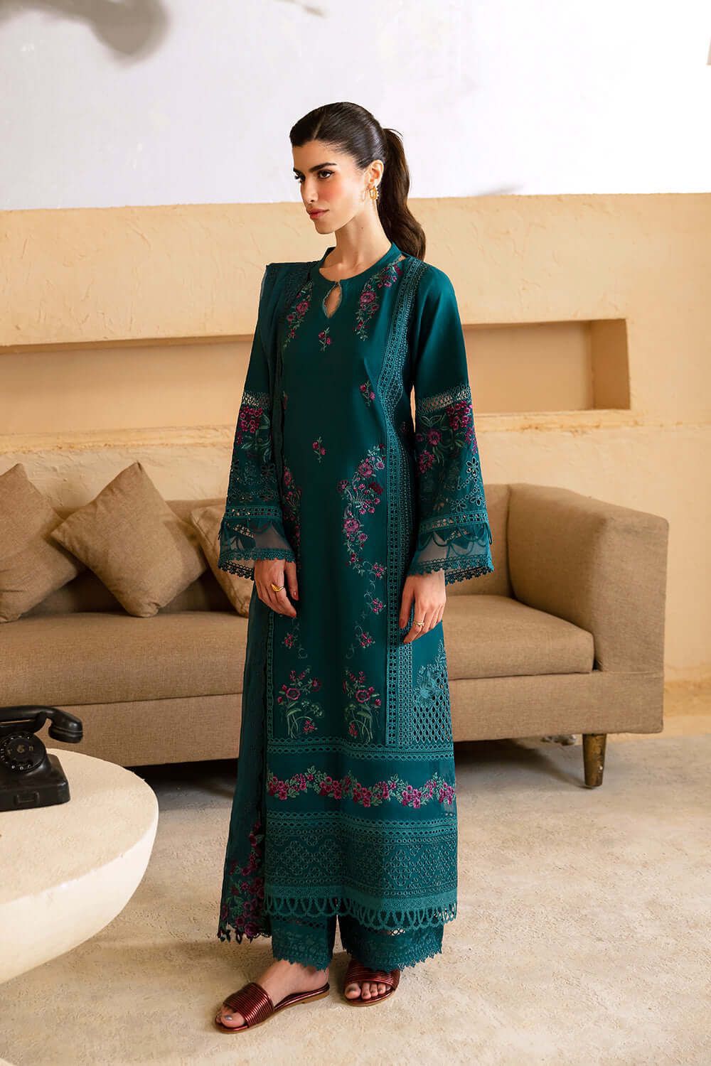 AZURE 3 piece Lawn Unstitched