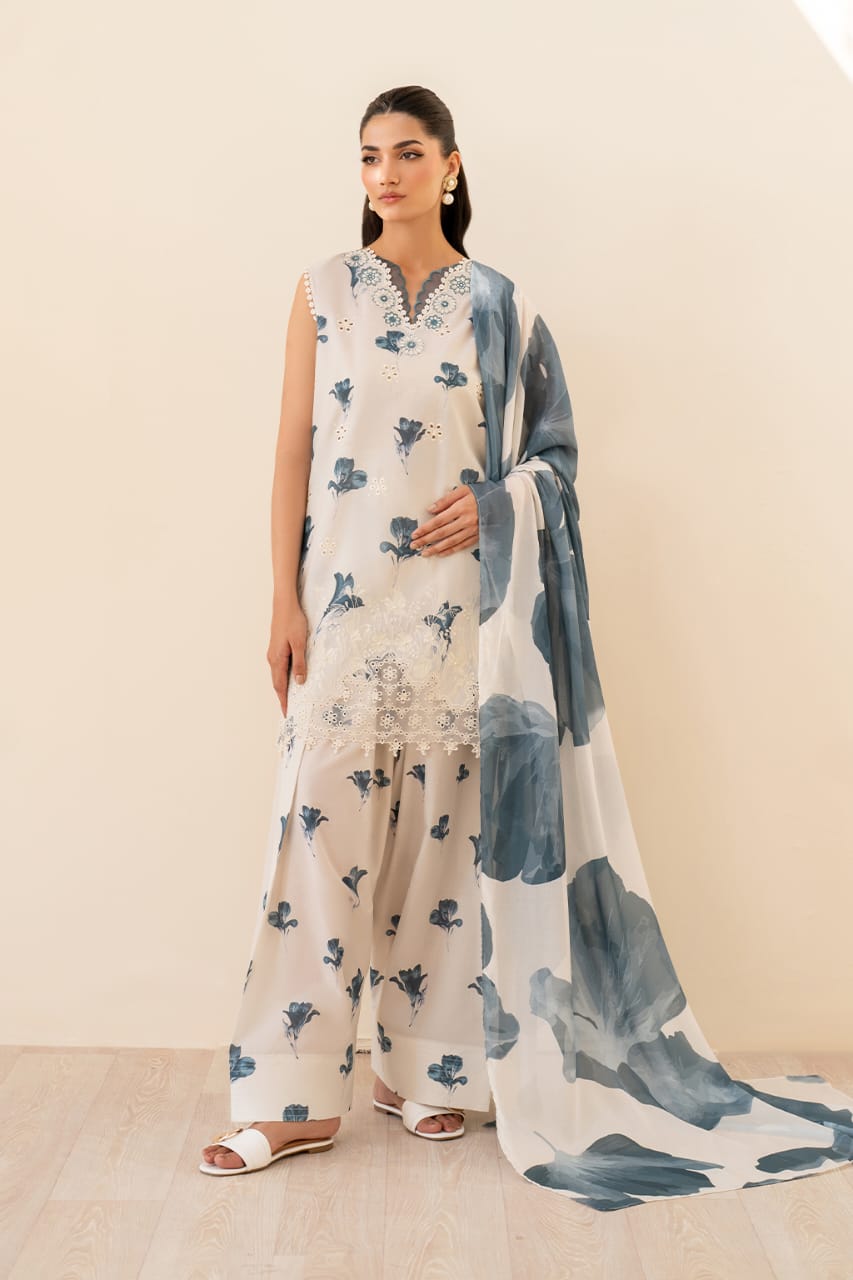 IZNIK 3 Piece Unstitched Lawn