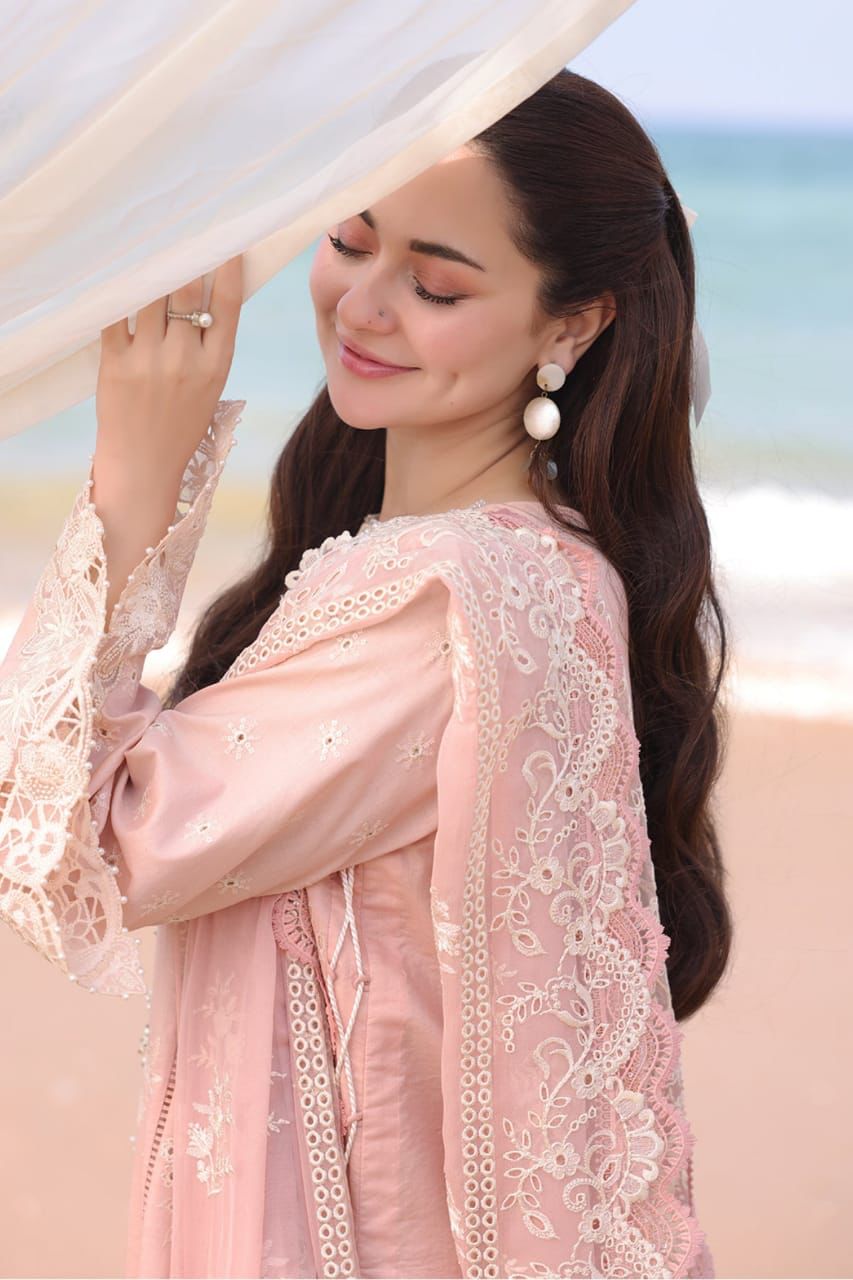 IMROZIA SAREEN Chikankari Lawn 3 piece Unstitched