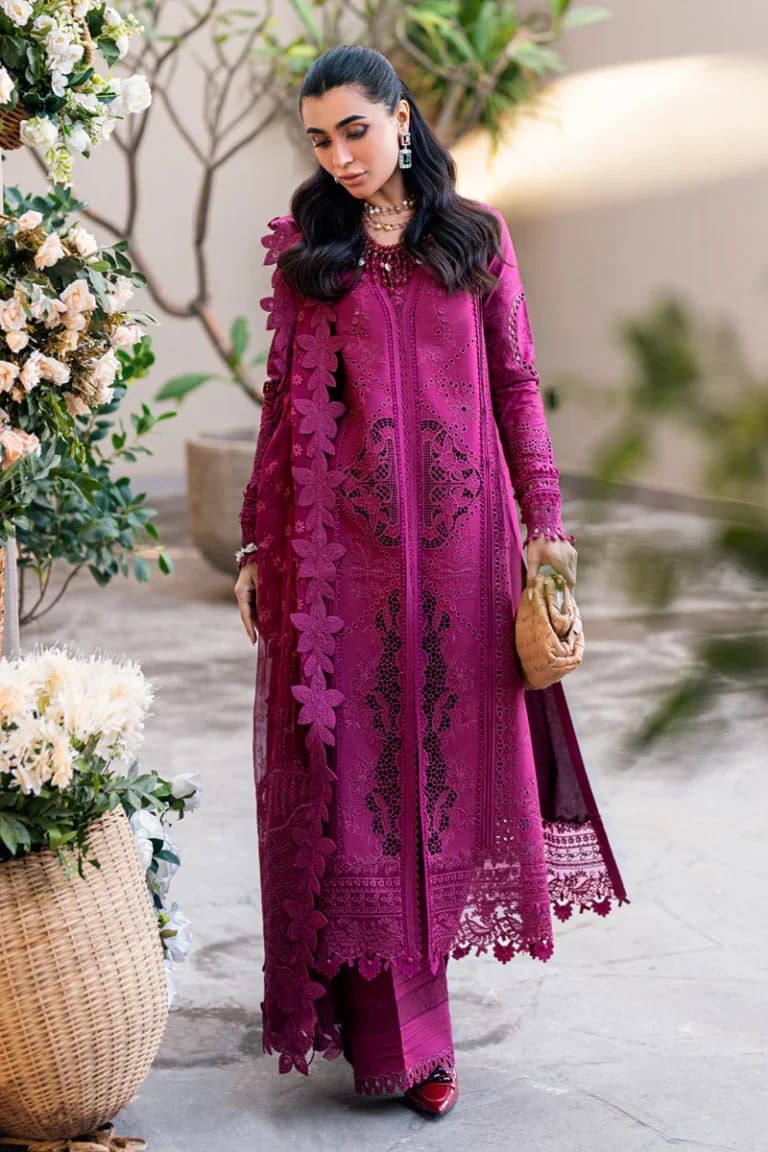 QALAMKAR Unstitched 3 Piece Lawn