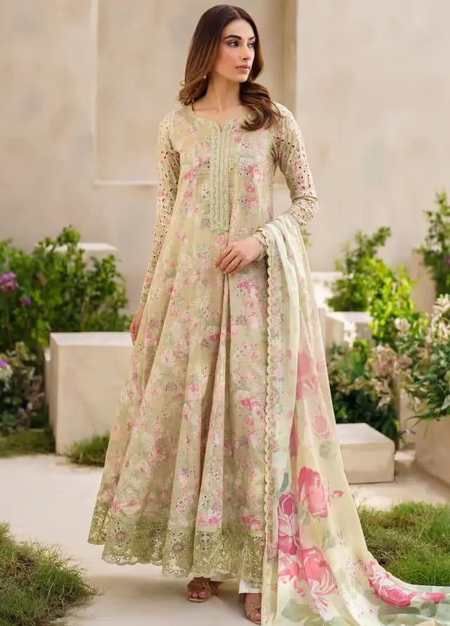 IZNIK Unstitched 3 Piece Lawn