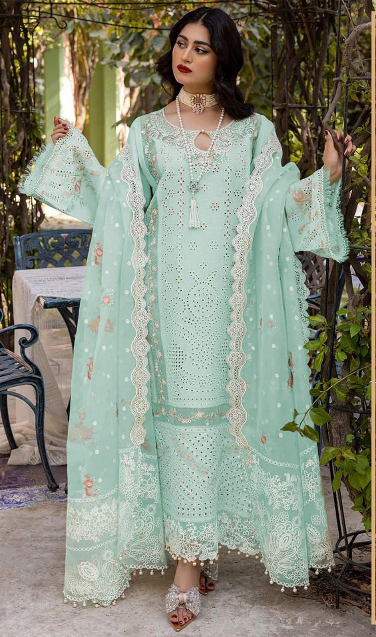BIN ILYAS Unstitched 3 Piece Lawn