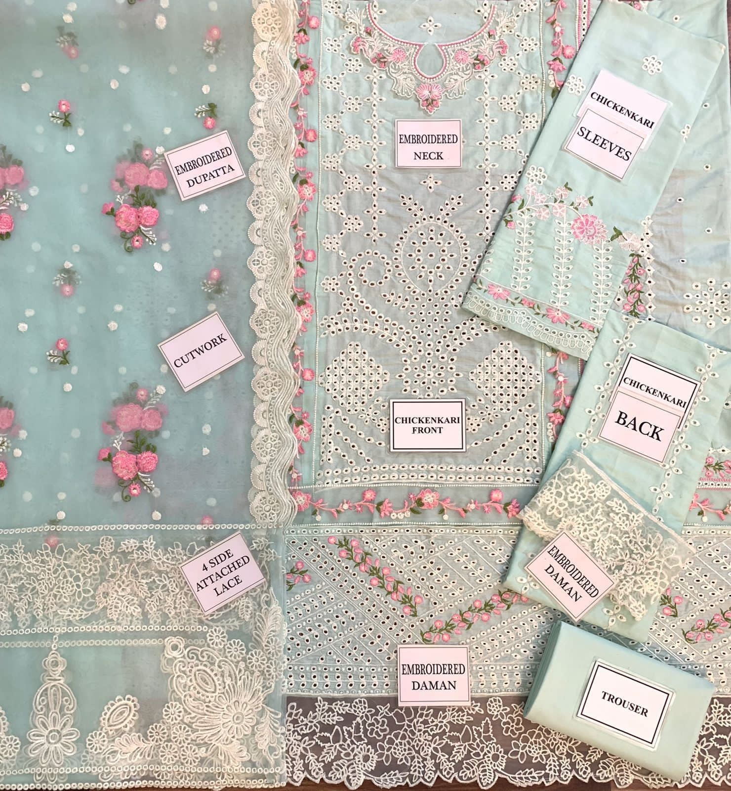 BIN ILYAS Unstitched 3 Piece Lawn