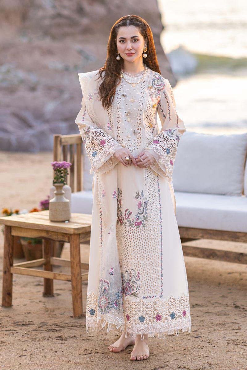 QALAMKAR Unstitched 3 Piece Lawn