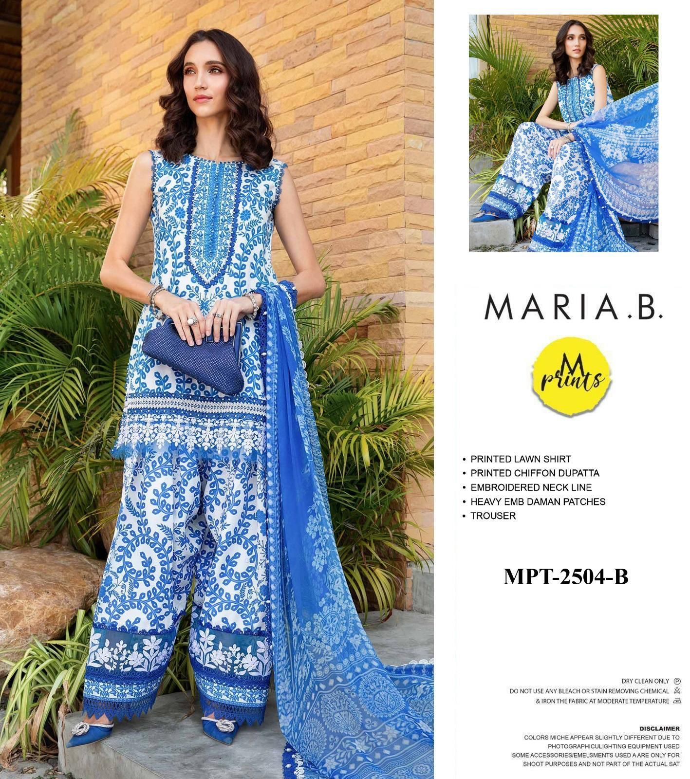 MARIA.B Unstitched 3 Piece Lawn