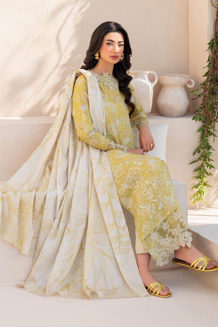 IZNIK Unstitched 3 Piece Lawn