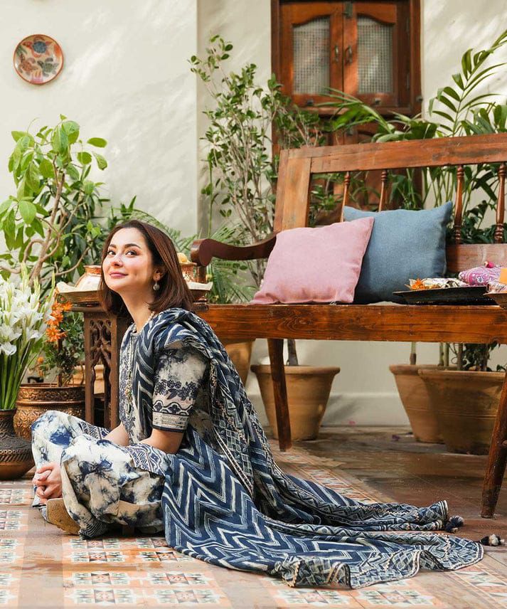 SAPPHIRE 3 Piece Unstitched Lawn