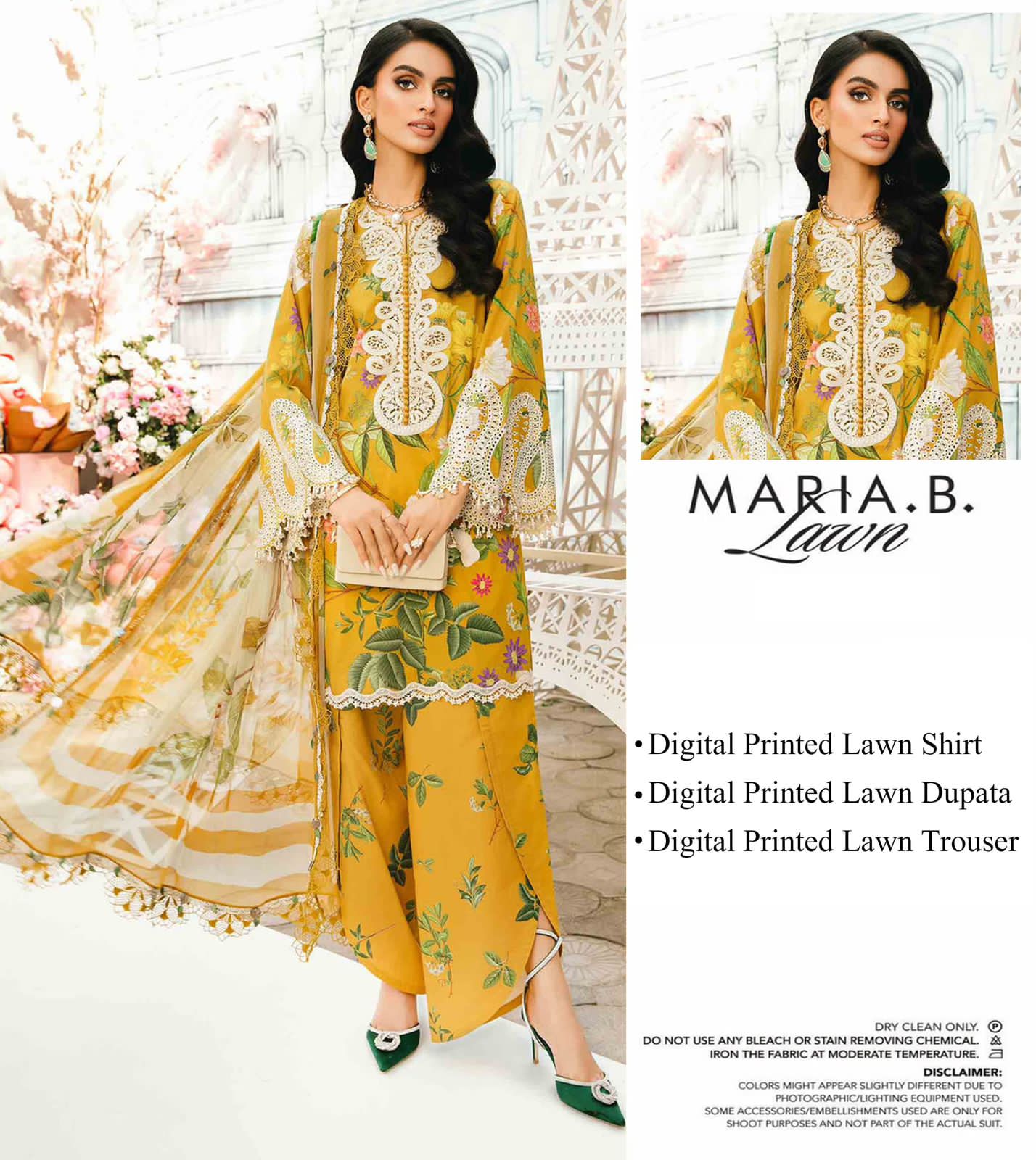 MARIA.B 3 Piece Unstitched Lawn