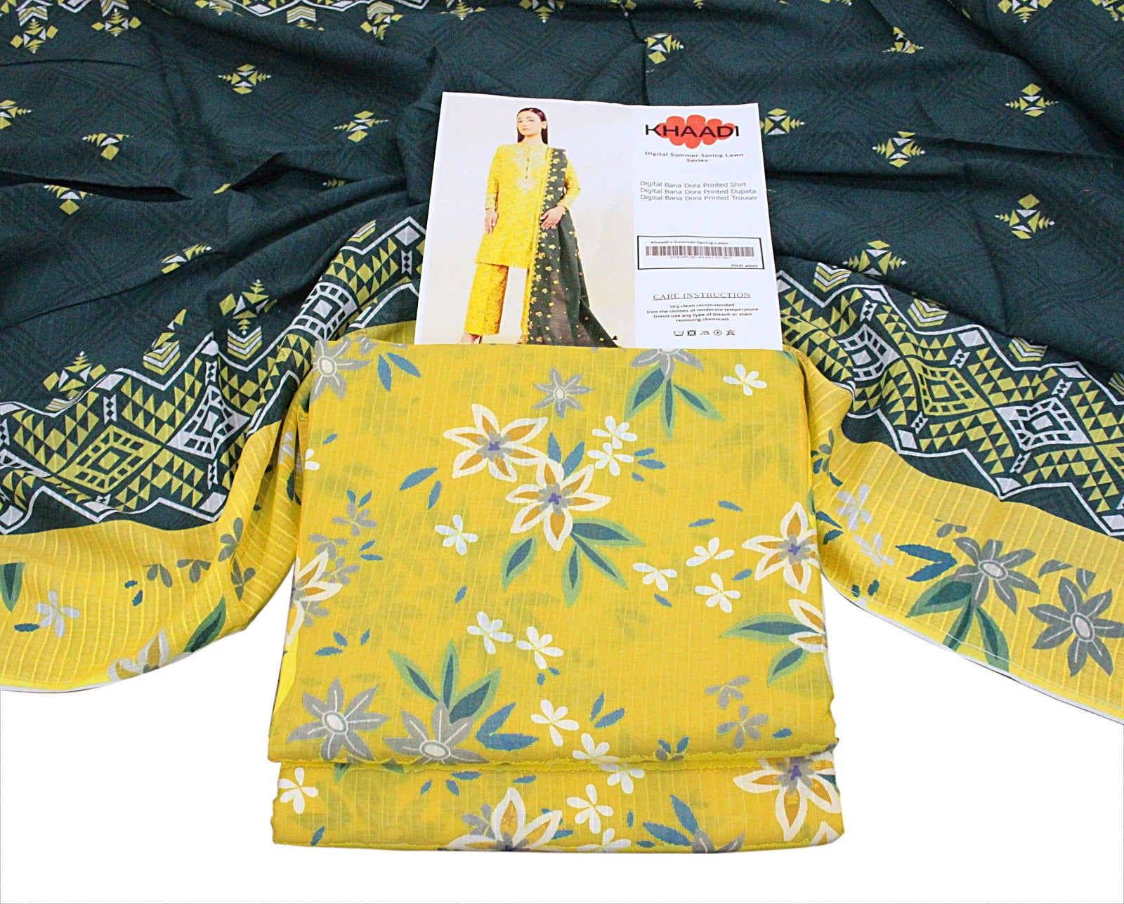 Khaadi 3 Piece Printed Lawn