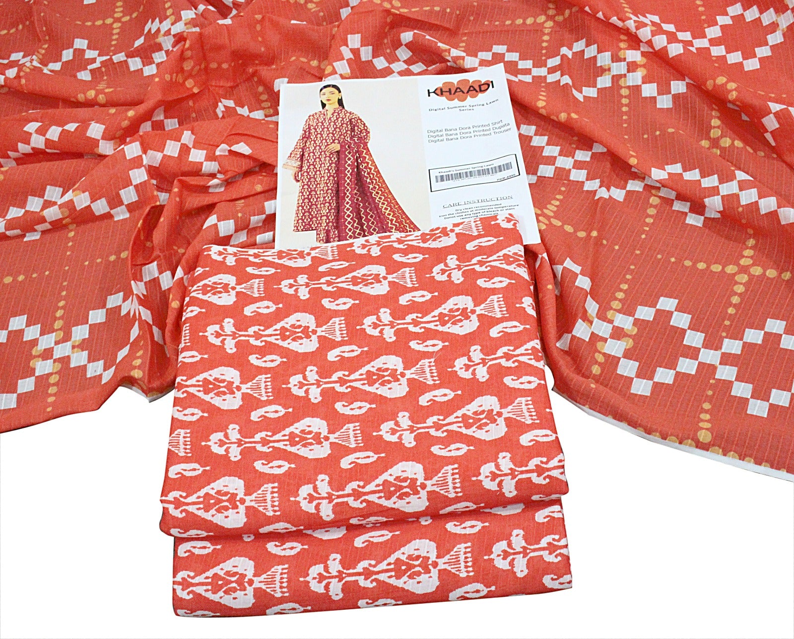 KHAADI 3 Piece Unstitched Lawn