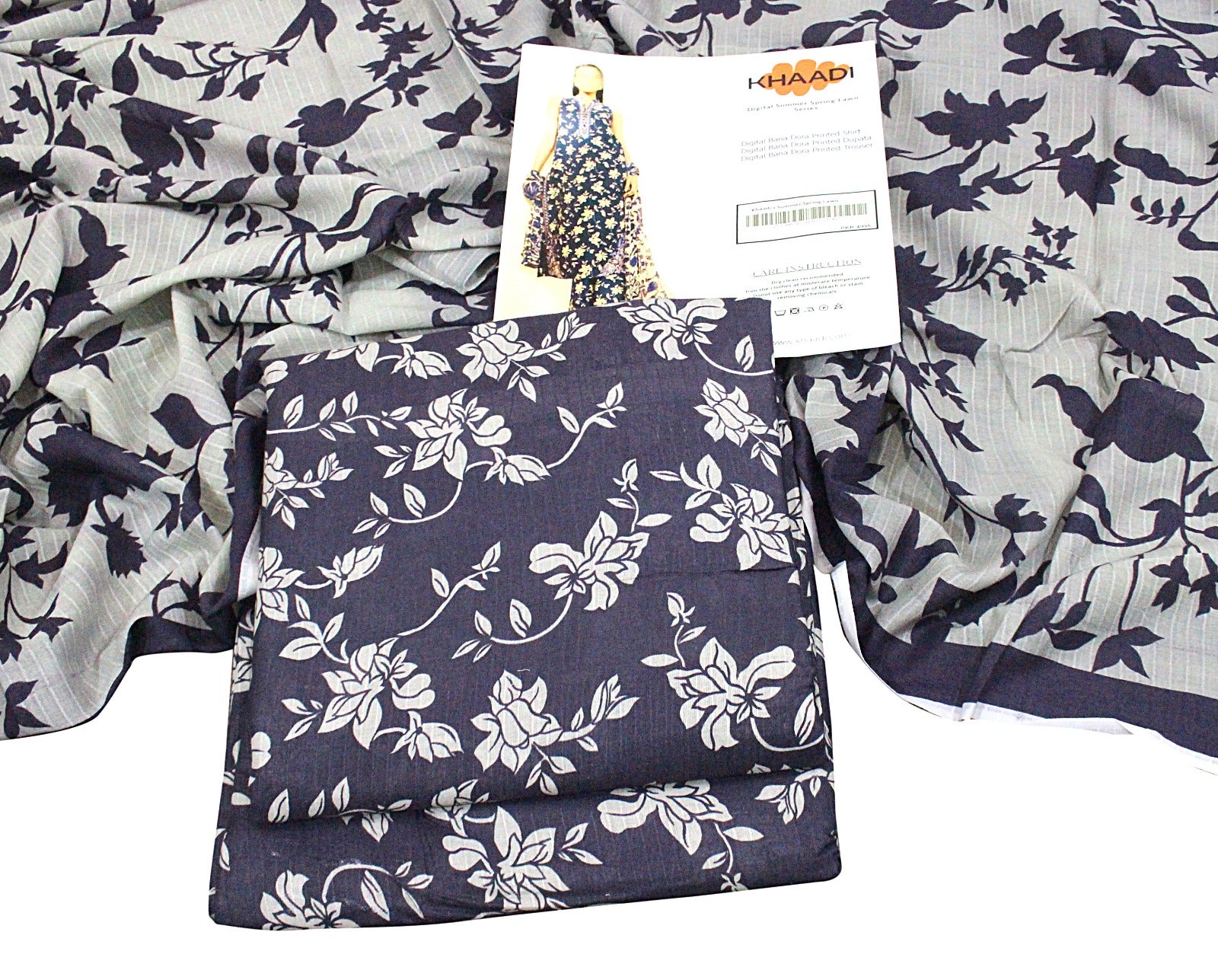 KHAADI 3 Piece Unstitched Lawn
