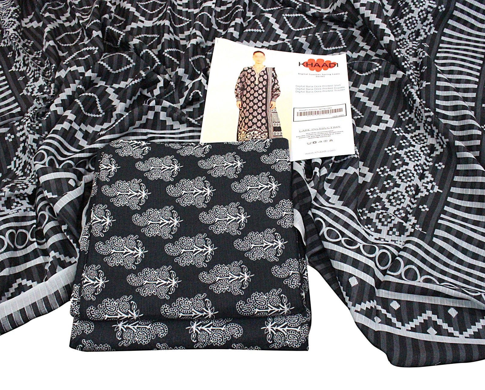 KHAADI 3 Piece Unstitched Lawn