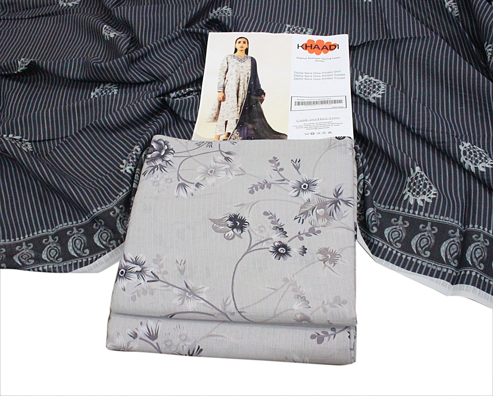 KHAADI Unstitched 3 Piece Lawn