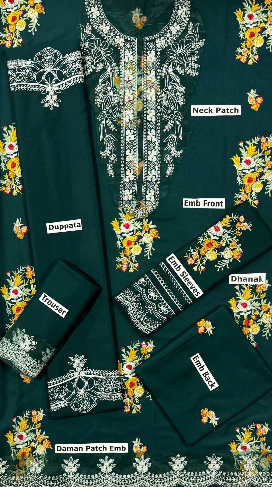 Embroidery Collection Khaddar